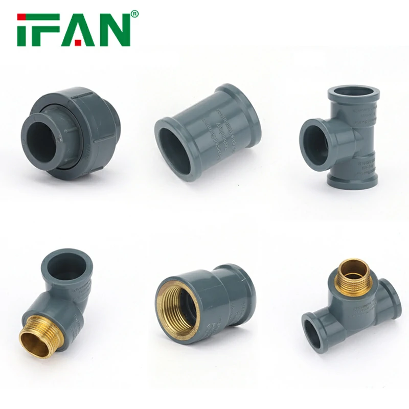 Deall PVC NBR5648 Ffitiadau Pibell a Falfiau Pêl PVC