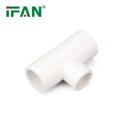 Ffitiadau ti UPVC SCH40 ar gyfer cyflenwad dŵr